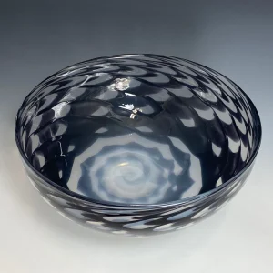 Black and White Vortex Bowl