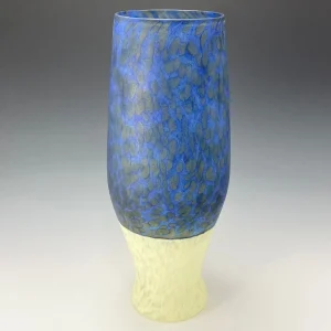 Blue Batik Vase