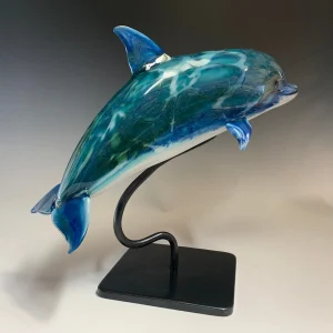 Bottlenose Dolphin on Stand