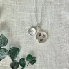 Cat Lover Sterling Silver Charm Necklace