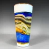 Coastal Glass Cone Vase