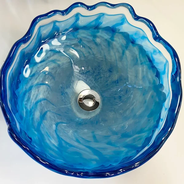 Cobalt Swirl Swedish Style Sink