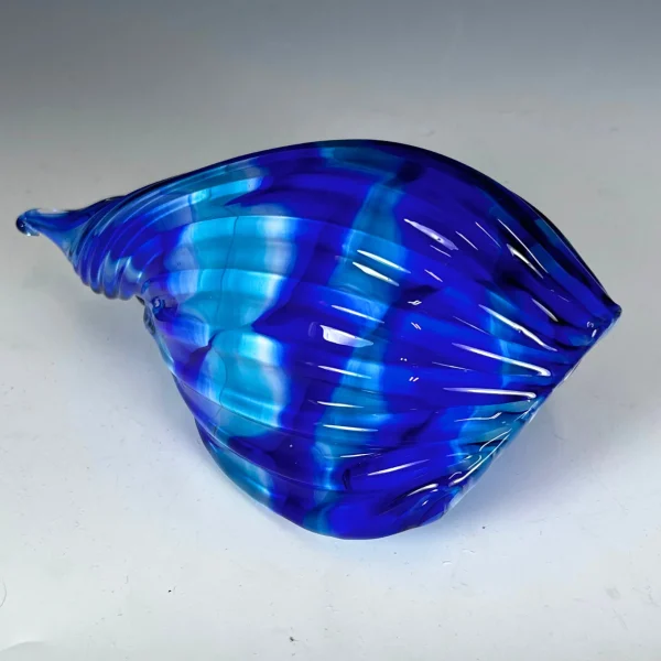 Colorful Glass Seashell