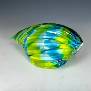 Colorful Glass Seashell