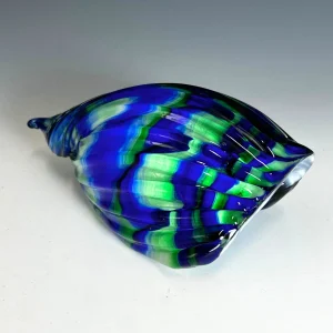 Colorful Glass Seashell