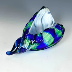 Colorful Glass Seashell