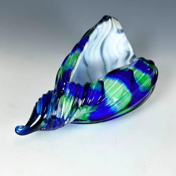 Colorful Glass Seashell