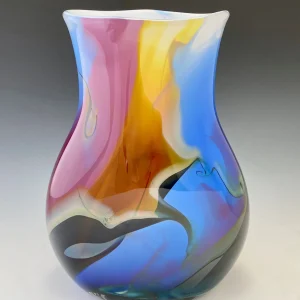 Flat Kimono Vase