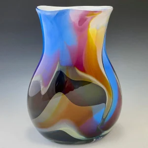 Flat Kimono Vase