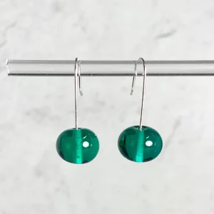 Glass Bubble Bead Earrings