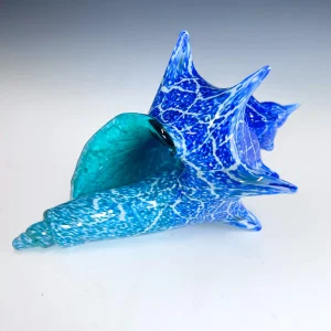 Glass Conch Shell