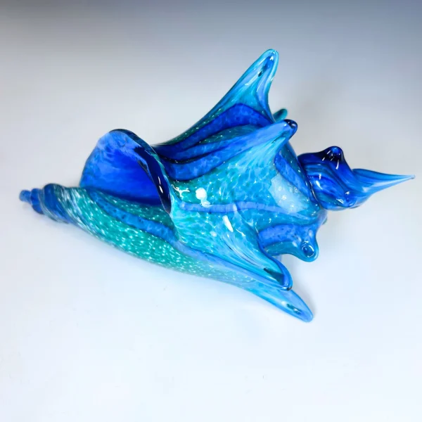 Glass Conch Shell