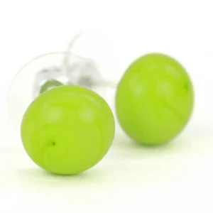 Glass Stud Earrings