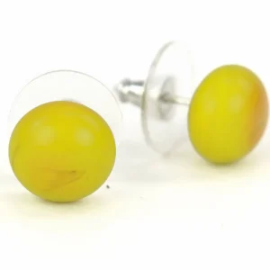 Glass Stud Earrings