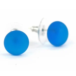 Glass Stud Earrings