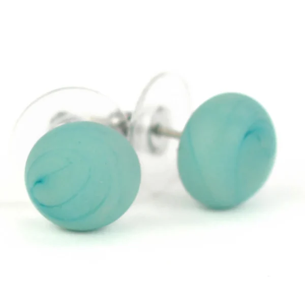 Glass Stud Earrings