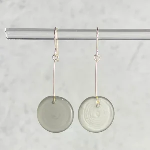 Glass Tab Earrings