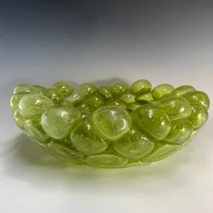 Green Bubble Bowl