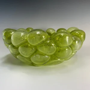 Green Bubble Bowl