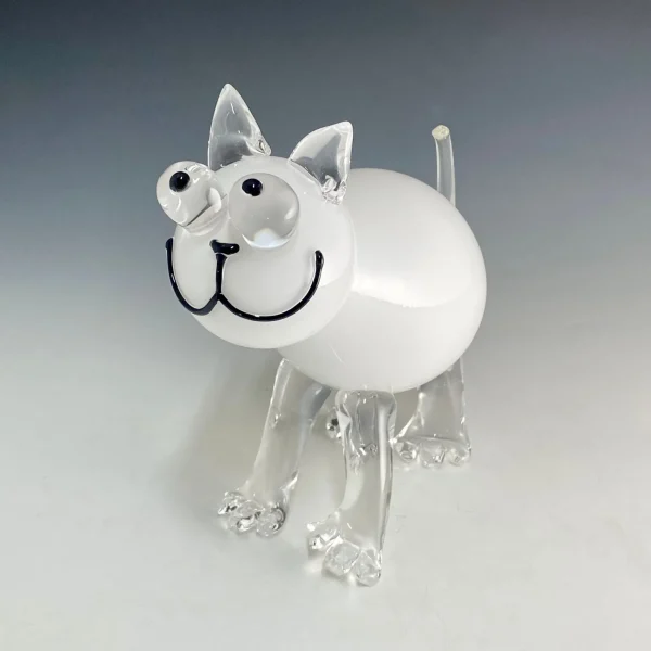 Handblown Glass Cat