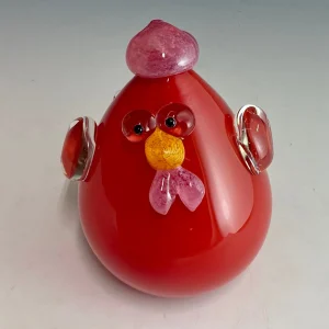 Handblown Glass Chicken