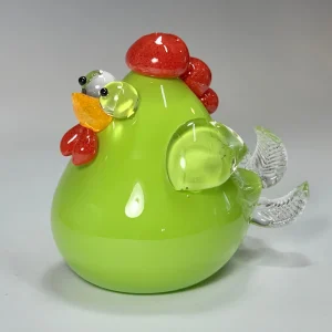 Handblown Glass Chicken