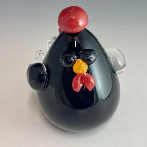 Handblown Glass Chicken