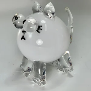 Handblown Glass Kitten