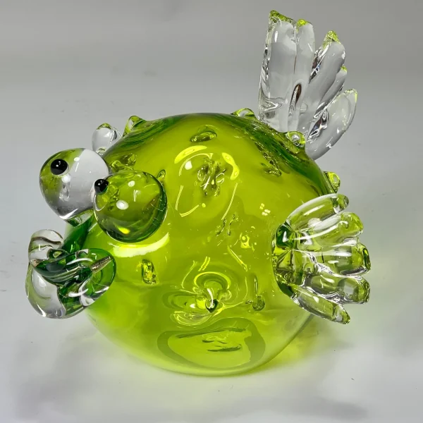 Handblown Glass Puffer Fish