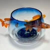 Koi Blue Fish Bowl