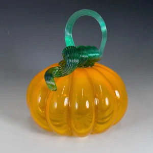 Large Glass Station Pumpkin