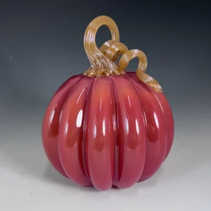 Large Glass Station Pumpkin