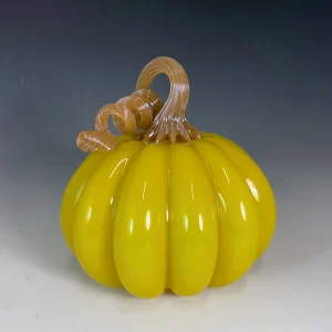 Large Glass Station Pumpkin