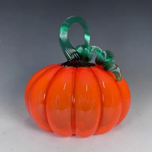 Large Glass Station Pumpkin