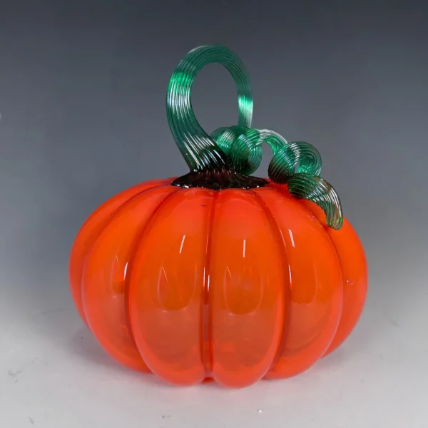 Large Glass Station Pumpkin