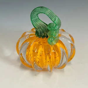 Mini Solid Glass Station Pumpkins