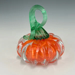 Mini Solid Glass Station Pumpkins