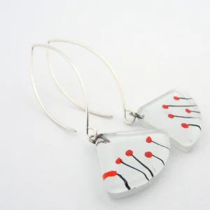 Momo Poppies Fan Earrings