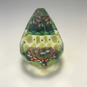 Opal Basket Crystal Paperweight