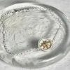 Silver and Gold Compass Rose Bracelet