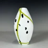 Small Torpedo White Chrysocolla Vase