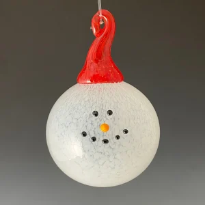 Snowman Head Ornament