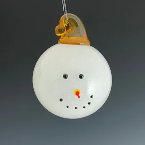 Snowman Head Ornament