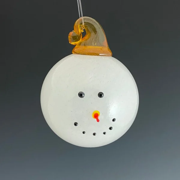 Snowman Head Ornament