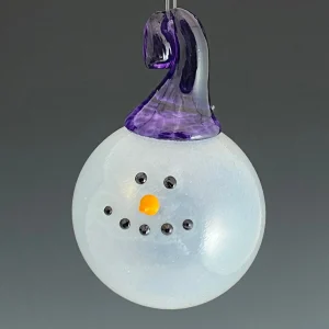 Snowman Head Ornament