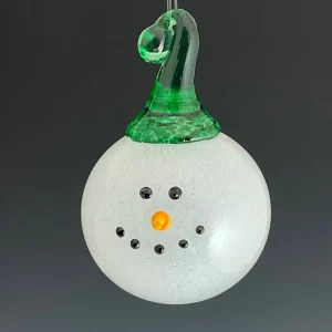 Snowman Head Ornament