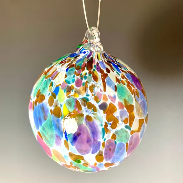 Spotted Opaque Ornaments