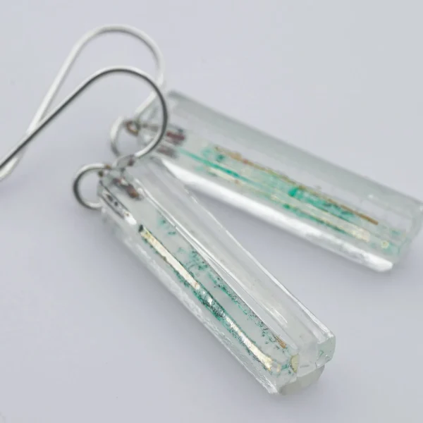 Tactile Ice Bar Earrings