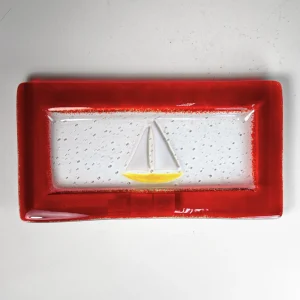 6x12 Sailboat Glass Server